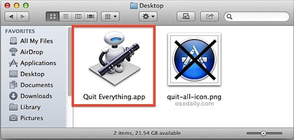 Macos create dock icon for executable free